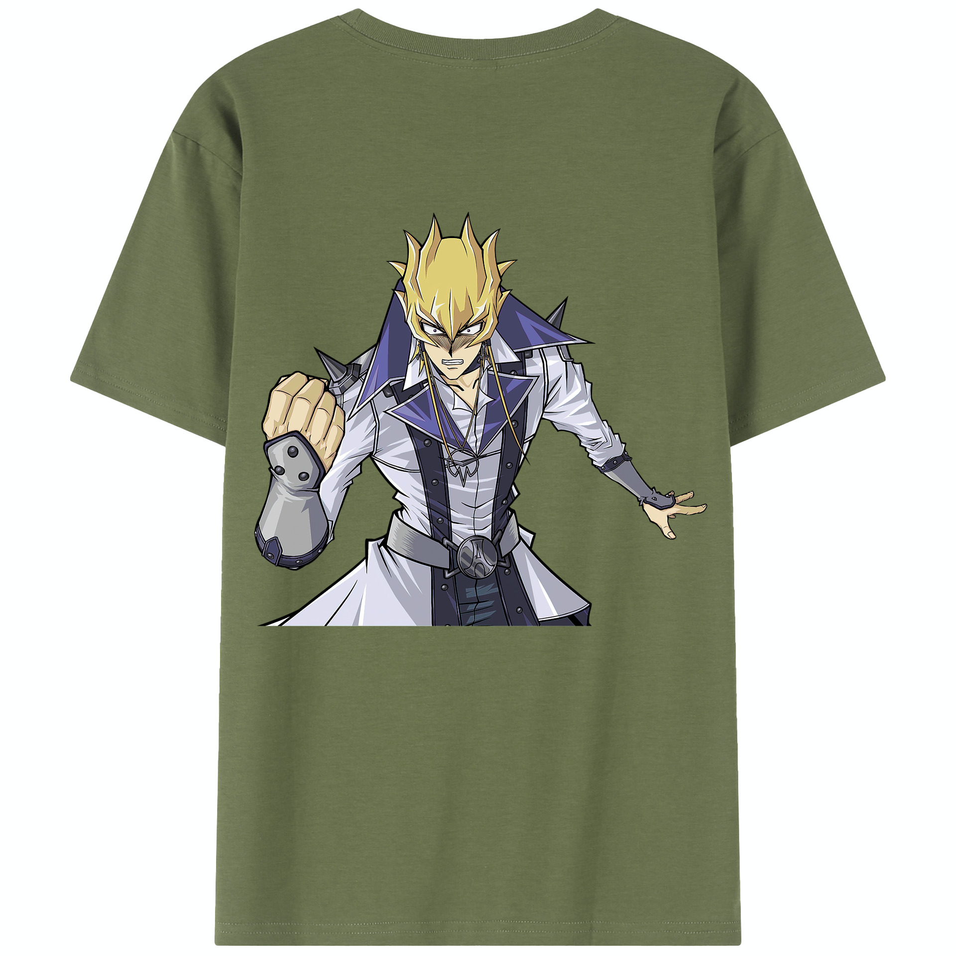 （画像用） 遊☆戯☆王 Yu-Gi-Oh! 綿100％半袖Tシャツ（背面プリント）